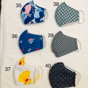 $18/set of 6 pcs Adult face mask